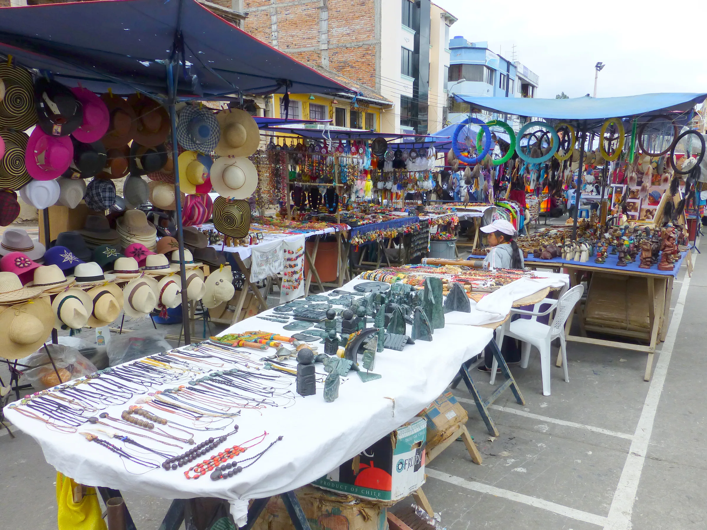 Otavalo Market (on a Friday).