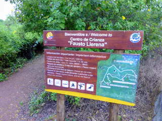 Trail through the Charles Darwin Research Center