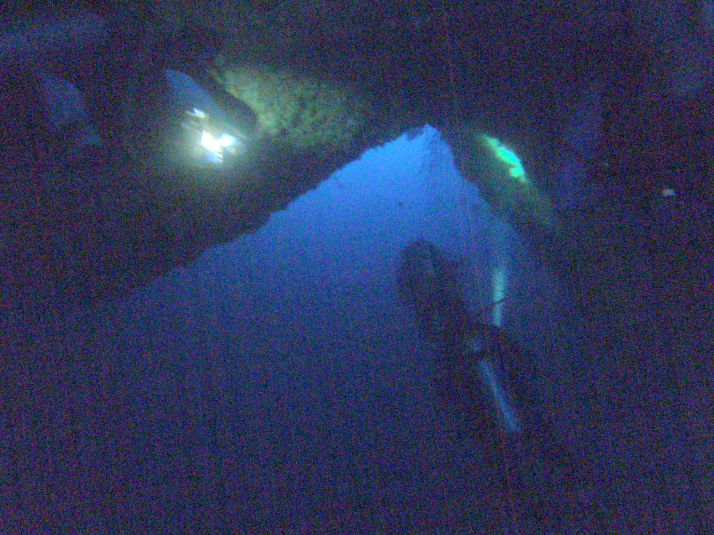 This is a cavern, not a cave. No stalactites or stalagmites.