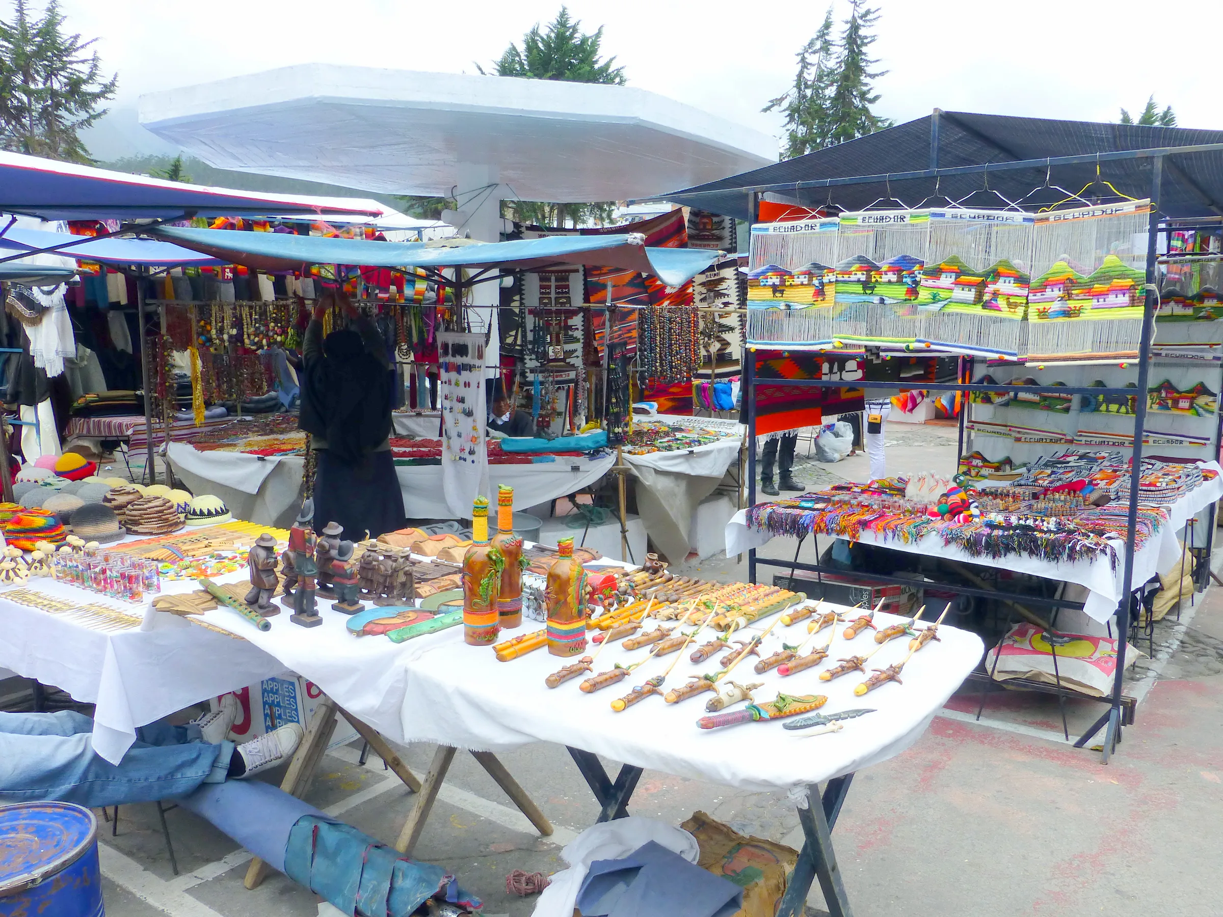 Otavalo Market (on a Friday).