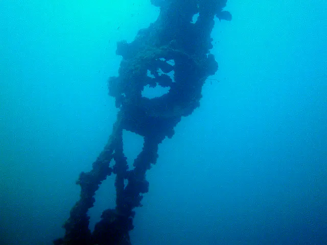 One of the ship's uprights.