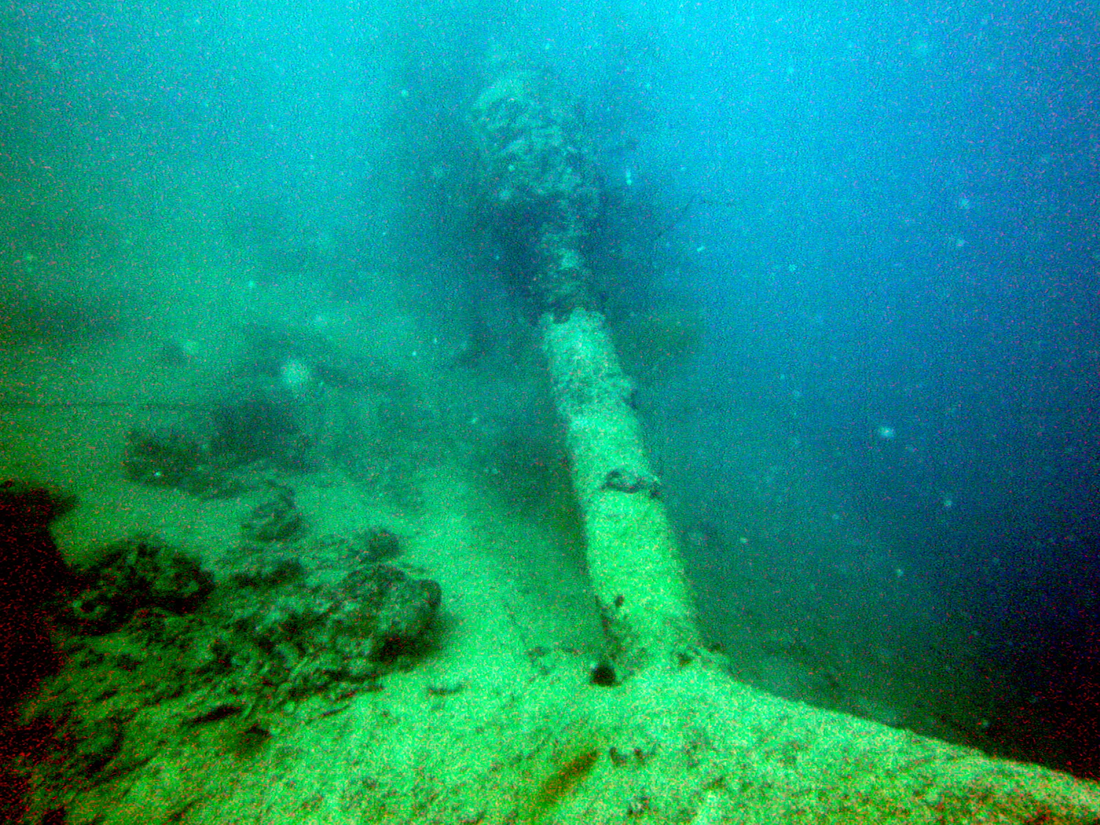 Gun on the LST.