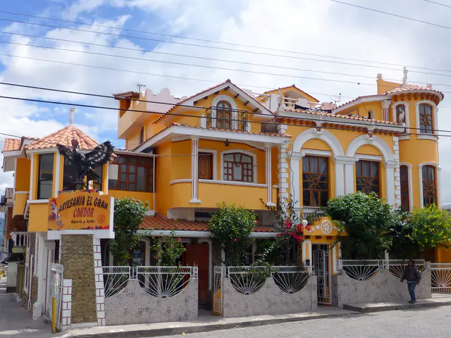 Shop in Otavalo of the Jose Ruiz Perugachi family.