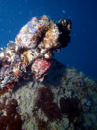 This piece rises along the ship's rail