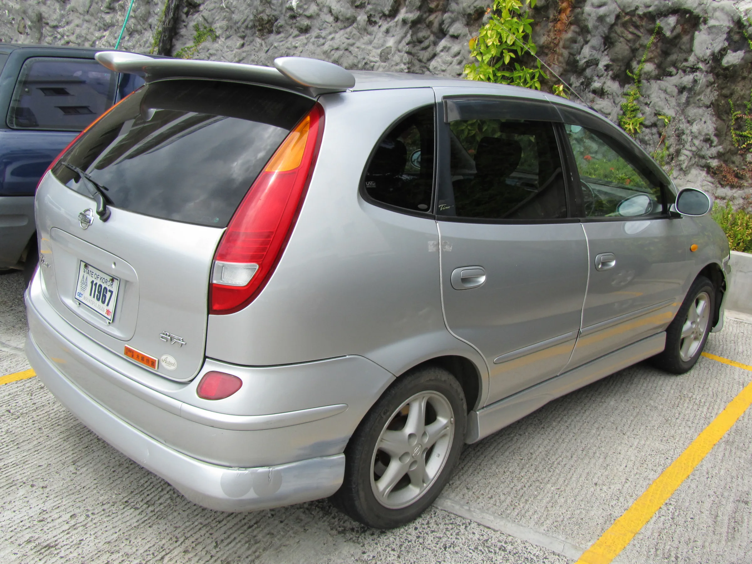 Our rental car.