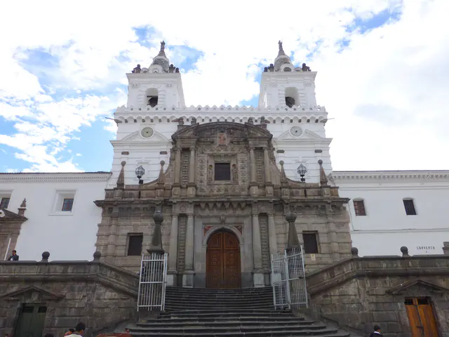 Church in old Quito.