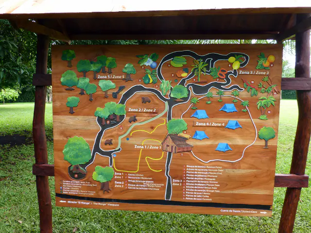 Layout of Camp Duro.
