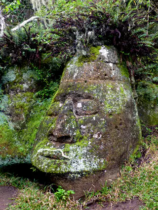 Floreana Pirate Caves - Pirate Carving