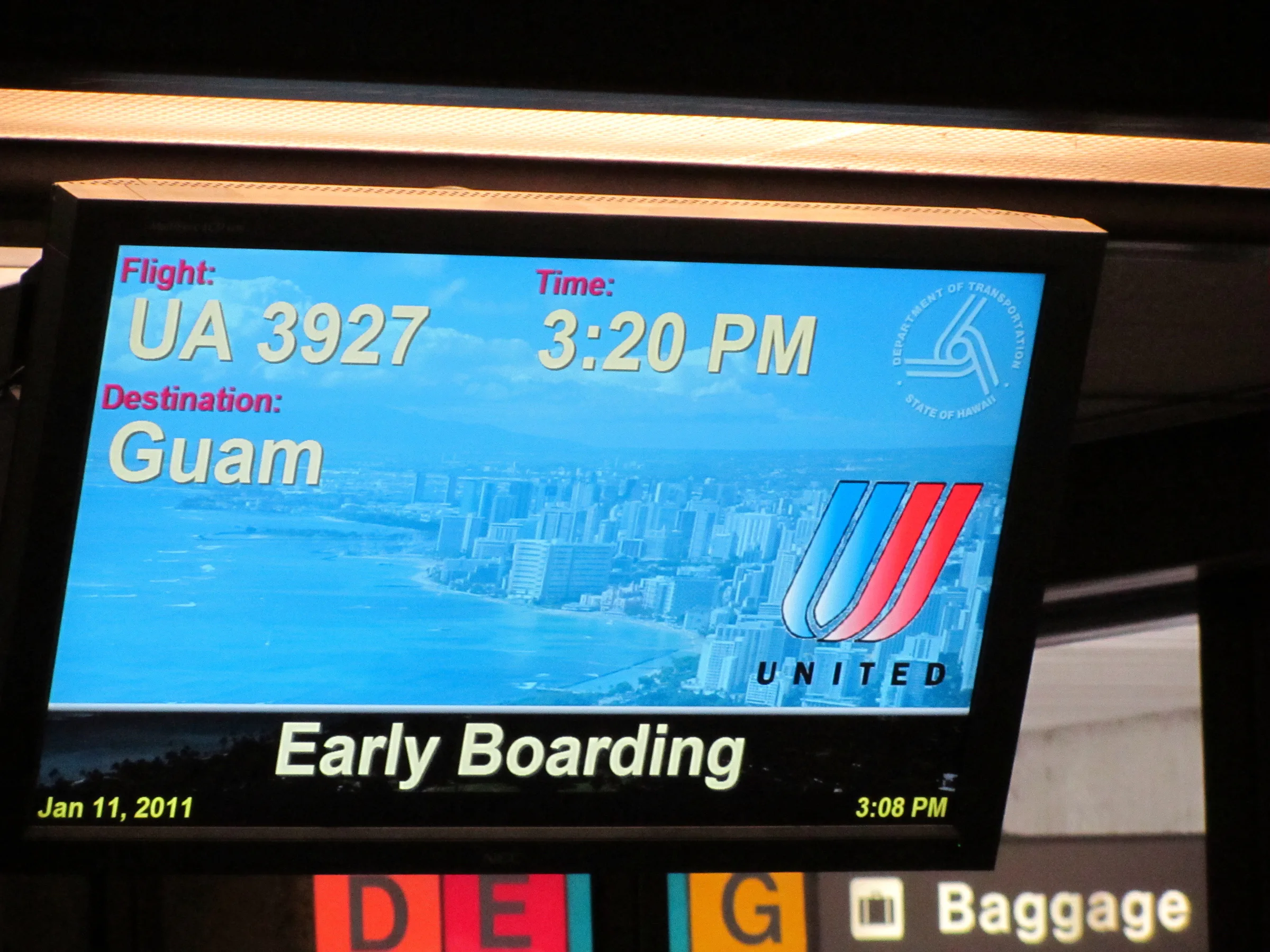 Continental is merging into United, so the flight is designated a United flight.