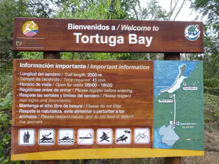 First day's hike was on our own to Tortuga Bay, a highly rated beach on Tripadvisor.