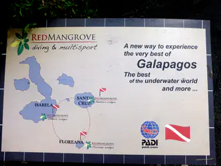 Map shows our route to Isabela Island from Floreana.