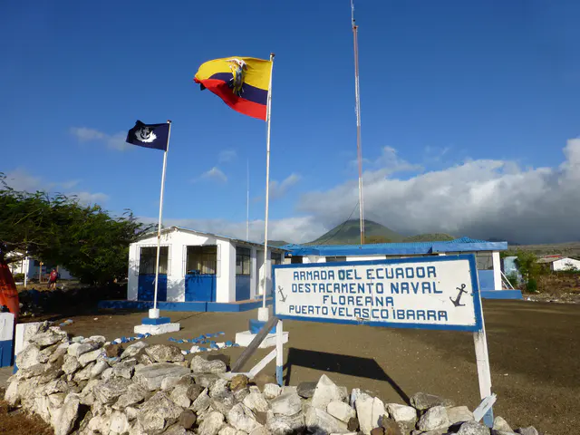 Ecuador Naval Outpost on Floreana.
