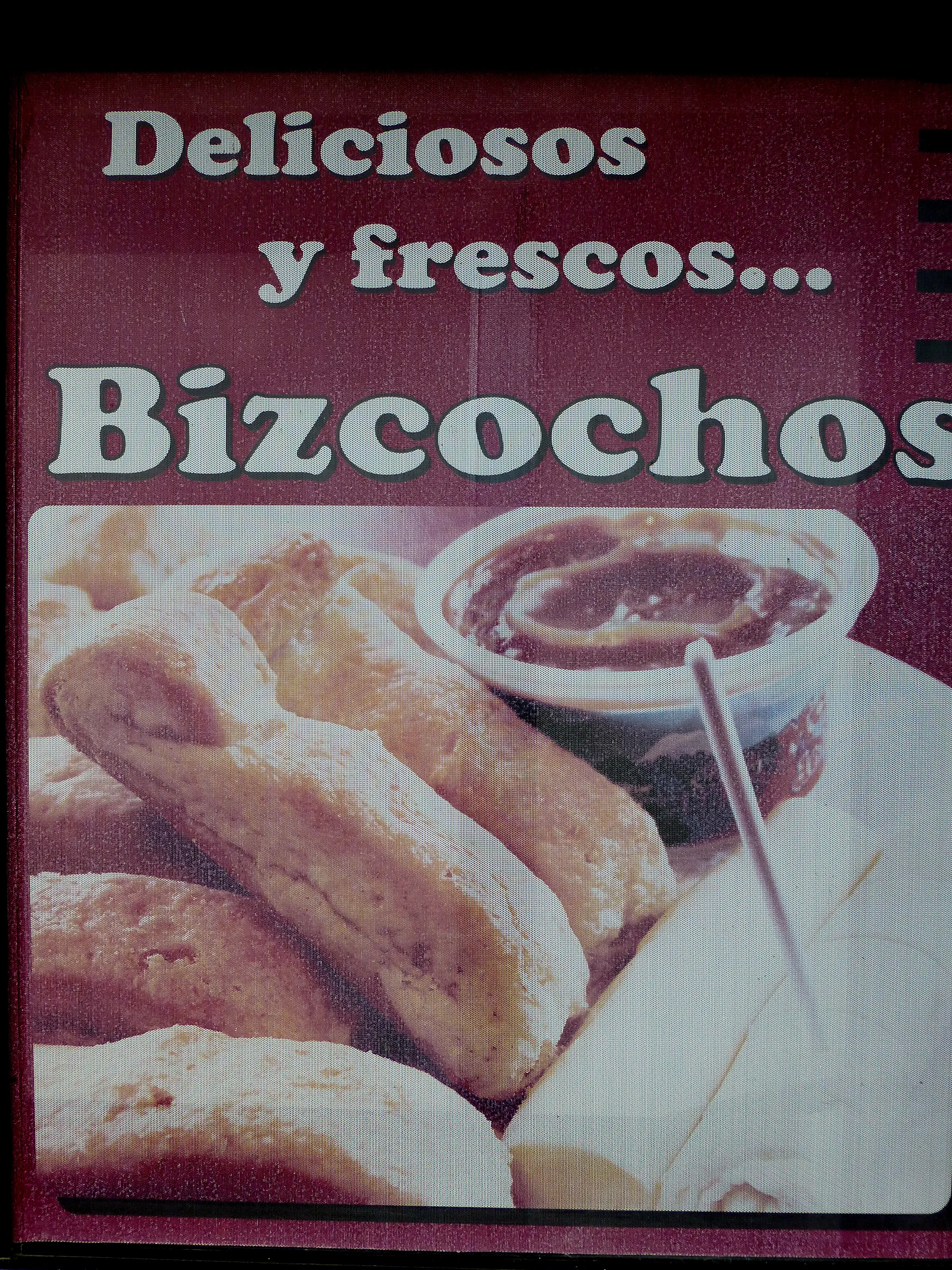 Stopped in an area famous for its delicious and fresh Bizcochos (pictured), on the road to Otavalo.