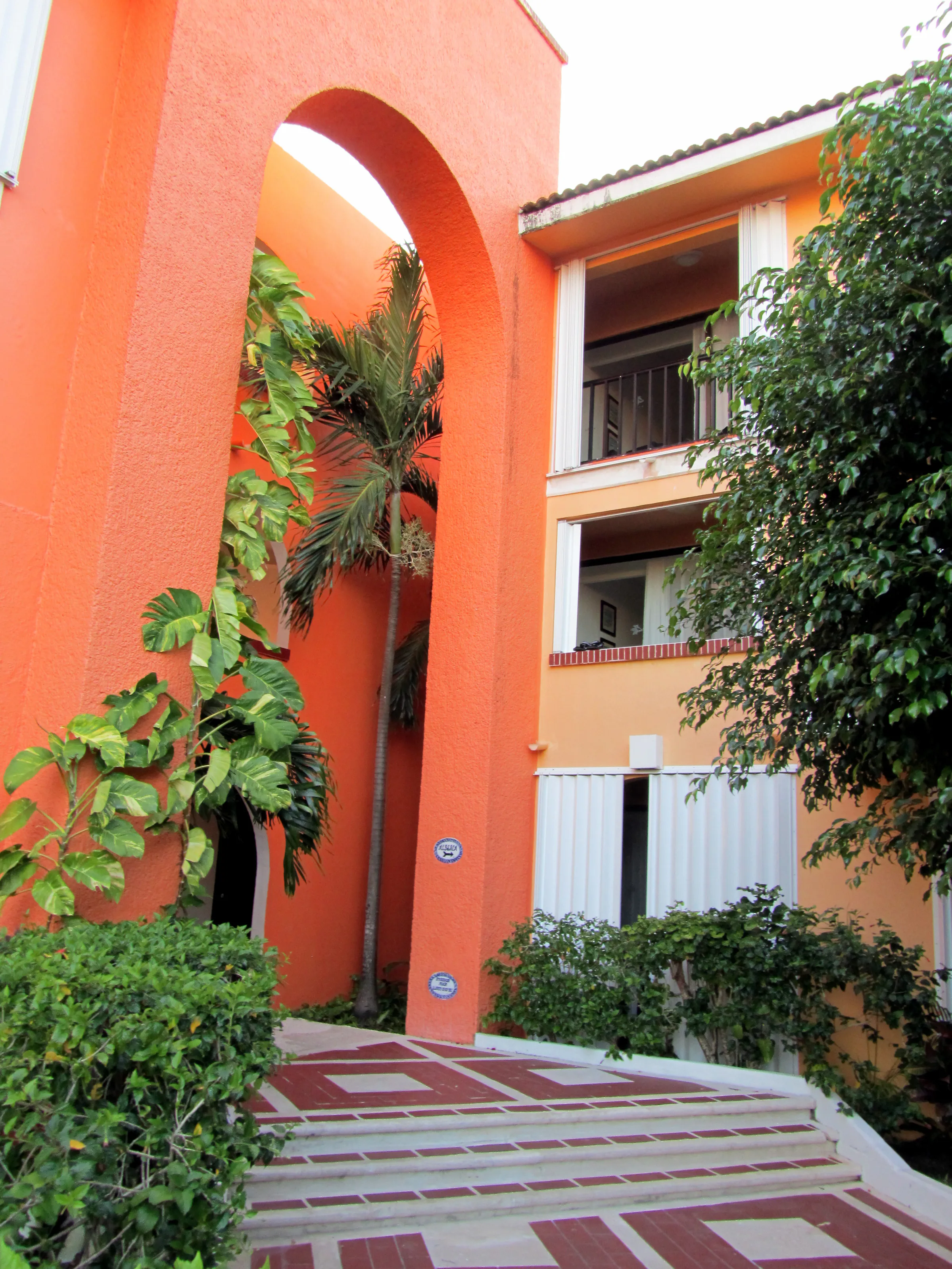 Our room is on the second floor shown here.