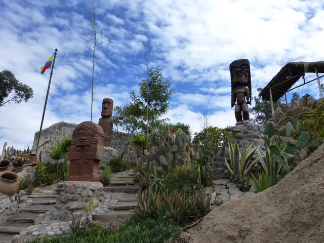Intinan Museum - displaying a collection of sculptures from throughout the Americas.